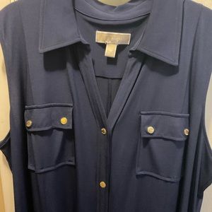 Navy blue Michael Kors dress